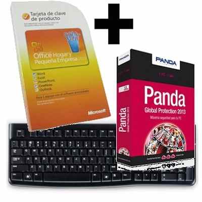 Kit Office 2010 Hpqe Panda Logitech Teclado K120